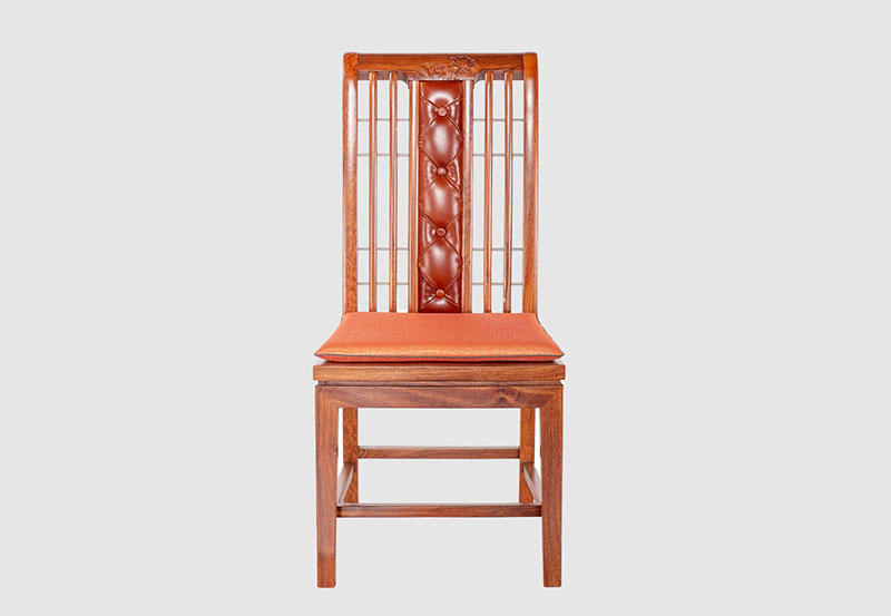 合肥芙蓉榭中式实木餐椅效果图